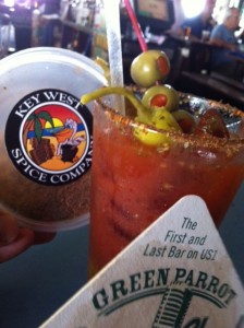 Green Parrot Bloody Mary